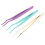 3Pcs Eyelash Extensions Tweezers Applicator Tools Clips 1