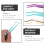 3Pcs Eyelash Extensions Tweezers Applicator Tools Clips 10