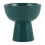 Dark Green Ceramic Footed Dessert Cup for Cream Yogurt 8