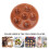 Ceramic Escargot Plate Snail Baking Dish 6