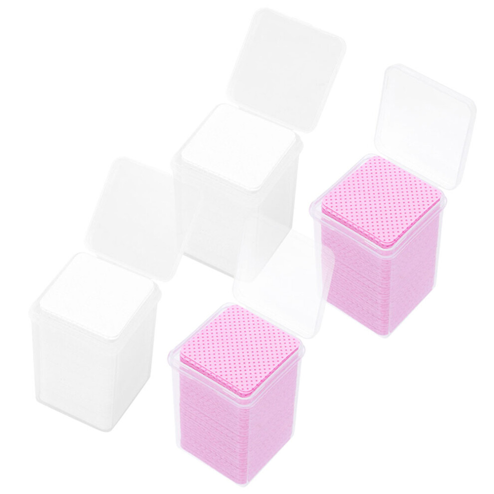 Inoomp 1600 Pcs Eyelash Glue Removing Pads For Salon Bottle Wiping