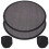 4 Pcs Foldable Hand Fan Portable Round Folding Fan For Summer 11