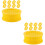 40 Pcs Plastic Bee Cage Cell Protector Beekeeping Rearing Box Tool 8