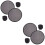 4 Pcs Foldable Hand Fan Portable Round Folding Fan For Summer 8