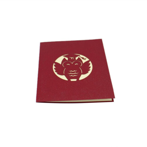 3Pcs Graduation Greeting 3D Doctoral Hat Shaped Gift For Party 1