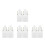 16 Pcs G24Q To E27 Socket Adapter 4 Pin To Screw Base Converter 9