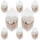 Di Cotton Fioc Monouso Lungo in Legno E Cotone Per Viso 9
