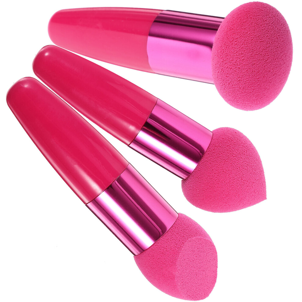 Aboofan 3Pcs Concealer Sponge Brushes For Wet Dry Makeup Application