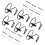 6Pcs Wrought Iron Wine Racks Wall Mounted Wine Bottle Display Holders 1