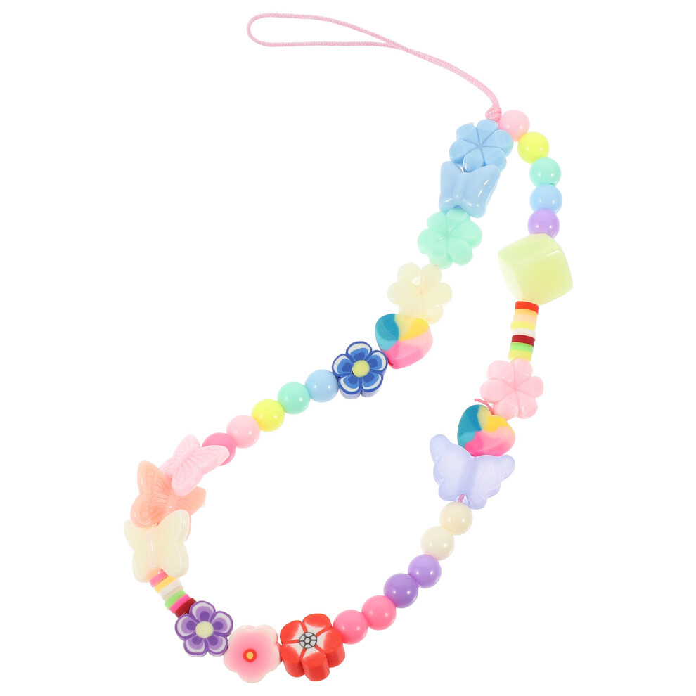 Phone Lanyard Beaded Wrist Strap For Phone Case 3353972923554