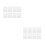 16 Pcs Water-Soluble Embroidery Stabilizer Sheets Self-Adhesive 21.6 X 28cm 6