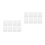 16 Pcs Water-Soluble Embroidery Stabilizer Sheets Self-Adhesive 21.6 X 28cm 5
