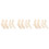 12 Pcs Weave Knitting Sock Tools Wood Sock Blockers Diy Models 6