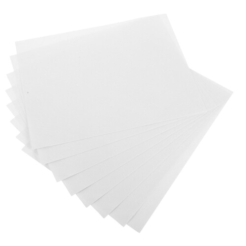 16 Pcs Water-Soluble Embroidery Stabilizer Sheets Self-Adhesive 21.6 X 28cm 1