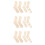 12 Pcs Weave Knitting Sock Tools Wood Sock Blockers Diy Models 10