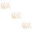 12 Pcs Weave Knitting Sock Tools Wood Sock Blockers Diy Models 11