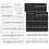6 Sets Beginner Piano Keyboard Stickers For Electronic Organ 1