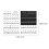 6 Sets Beginner Piano Keyboard Stickers For Electronic Organ 4