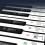 6 Sets Beginner Piano Keyboard Stickers For Electronic Organ 6