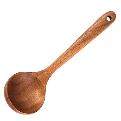 Wooden Spoon Smooth Non-Stick Pan Soup Spoon For Kitchen Home