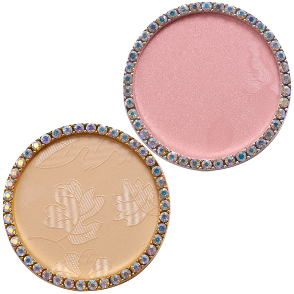Villcase 2Pcs Resin Nail Art Palette Mixing Tray Display Board Supplies
