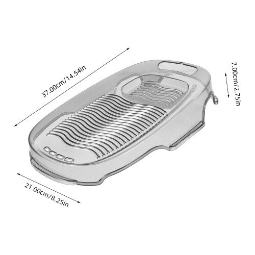 Non Slip Clear Reusable Plastic Washboard For Clothes 1