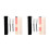 2 Sets Drumsticks Wire Brush Drum Set With Bag 7