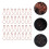 2000St Rose Gold Metal Sewing Pin Met Kalebas Design 2