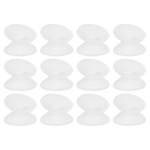 12 Pcs Lip Brush Dust Cover Travel Makeup Caps Lipbrush Anti Lost