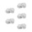 10Pièces Cache-Vis Plastique Durable Gris Pour Enfant 8