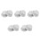 10Pièces Cache-Vis Plastique Durable Gris Pour Enfant 10