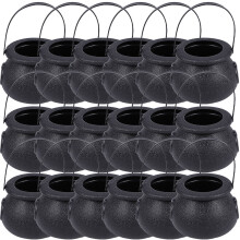18pcs halloween candy baskets trick or treat handheld buckets