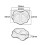 2Pcs Chinese Erhu Sound Filter Silencer Pads For String Instruments 3
