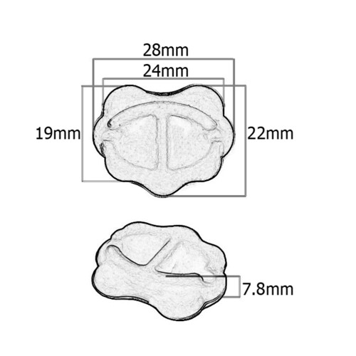 2Pcs Chinese Erhu Sound Filter Silencer Pads For String Instruments 2
