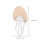 One Pair Ballet Shoes Half Sole Lightweight Protector M Skin 2