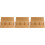 3Pcs Multifunctional Bamboo Charging Station For Smartphones Tablets 5
