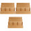 3Pcs Multifunctional Bamboo Charging Station For Smartphones Tablets 4