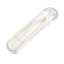 3 Pcs Oversized Lens Tweezers With Case For Travel Home Use