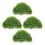 4Pcs Plastic Artificial Plant Balls For Ceiling Hanging Decor 1