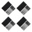 8 Sheets Led Light Blocking Blackout Stickers For Routers 11