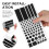 8 Sheets Led Light Blocking Blackout Stickers For Routers 9