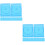 20 Pcs Disc Wrapping Cases For Cd Dvd Multi Use Translucent 8