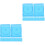 20 Pcs Disc Wrapping Cases For Cd Dvd Multi Use Translucent 5