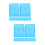 20 Pcs Disc Wrapping Cases For Cd Dvd Multi Use Translucent 9