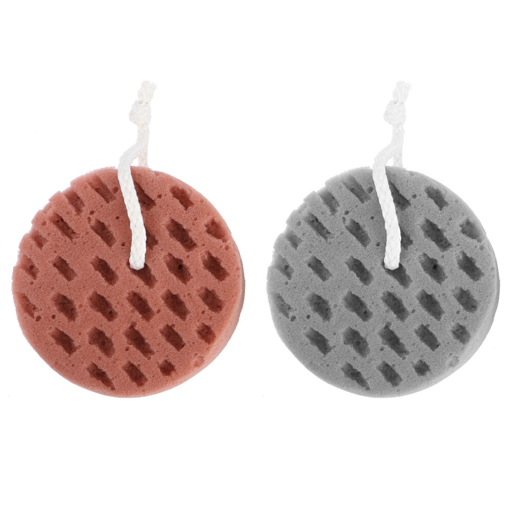 Artibetter 6 Pcs Honeycomb Briquet Bathing Sponge For Body Cleaning