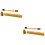 2Pcs Bamboo Toothbrush With Bamboo Storage Tube 5