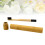2Pcs Bamboo Toothbrush With Bamboo Storage Tube 9