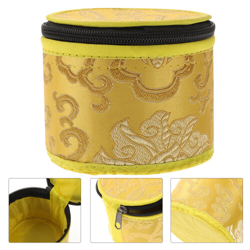 1Pc Singing Bowl Case Buddhist Meditation Storage Bag 2