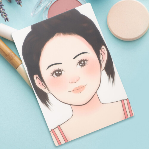 Makeup Painting Practice Board Reusable Washable Template For Stage Home 1