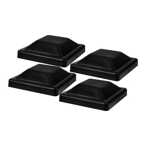 12 Sets Plastic Fence Post Caps Cover Protector 1